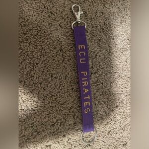 ECU pirates keychain